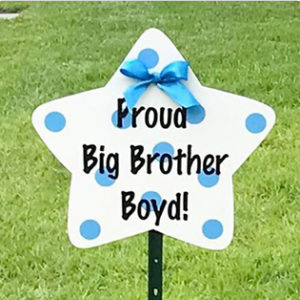 Sibling Signs - Stork Sign Rental in St Tammany Parish, LA