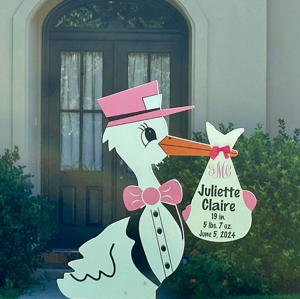 New Baby Signs – Nashville TN Lakewood, Nashville, TN Nashville Storks & More www.nashvillestorksandmore.com 615-906-5516